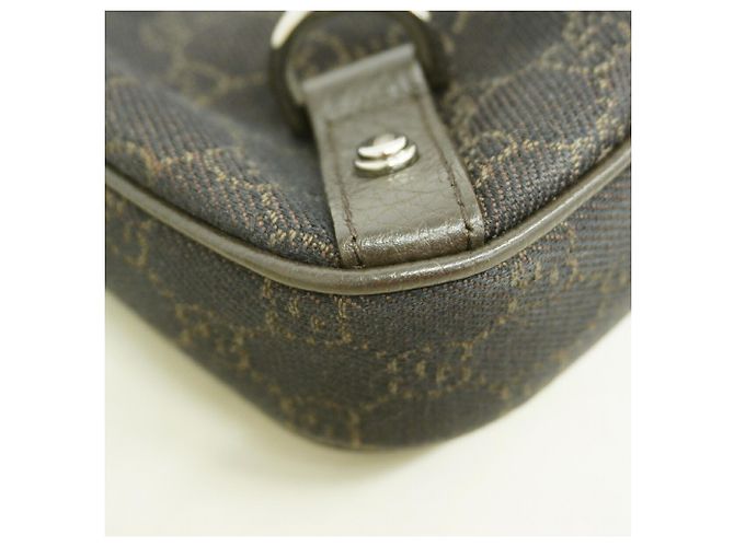 Borsa a tracolla Gucci marrone scuro - vista 6