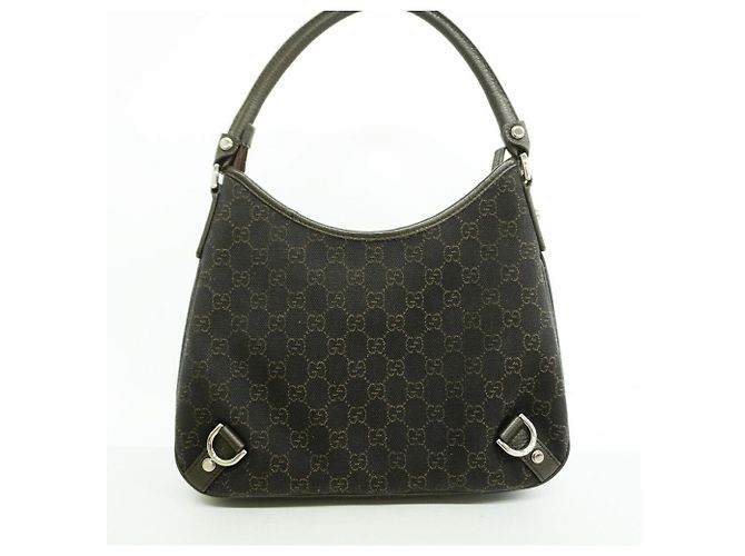Borsa a tracolla Gucci marrone scuro - vista 9