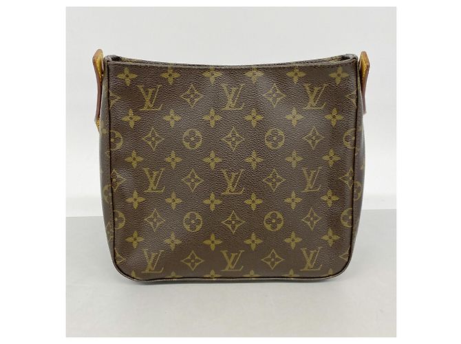 Borsa a tracolla Louis Vuitton Monogram Looping MM - vista 10