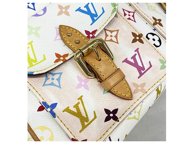 Borsa a tracolla Louis Vuitton Monogram Multicolor Lodge GM - vista 7