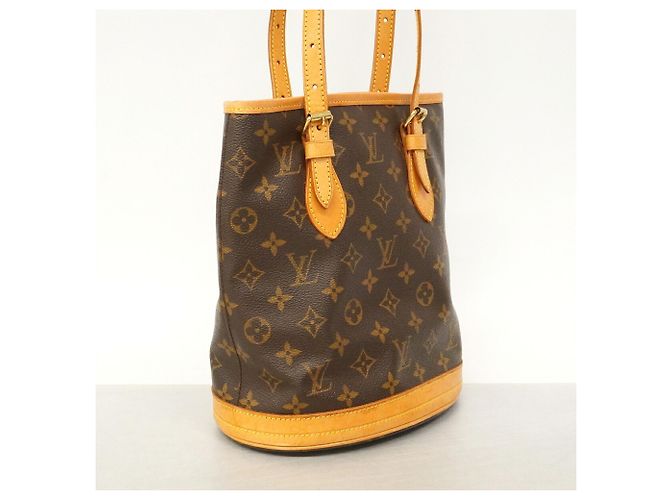 Borsa Louis Vuitton Monogram Bucket PM - vista 2