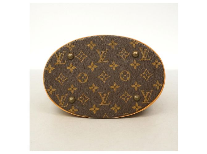 Borsa Louis Vuitton Monogram Bucket PM - vista 3