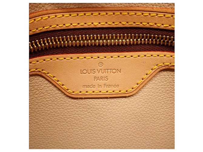 Borsa Louis Vuitton Monogram Bucket PM - vista 5