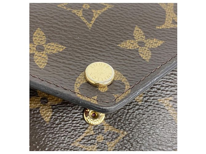 Billetera Louis Vuitton Fuchsia Tri-fold - vista 7