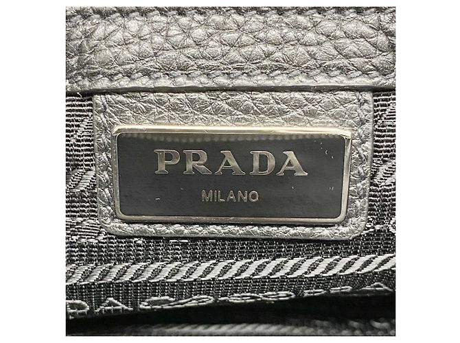 Borsa a tracolla Prada Vitello City - vista 5