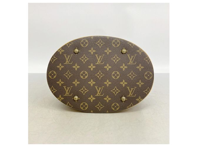 Borsa Tote Louis Vuitton Monogram Bucket GM - vista 3