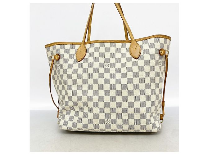 Louis Vuitton Damier Azur Neverfull MM Tote Bag - Ansicht 11