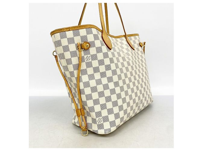 Louis Vuitton Damier Azur Neverfull MM Tote Bag - Ansicht 2