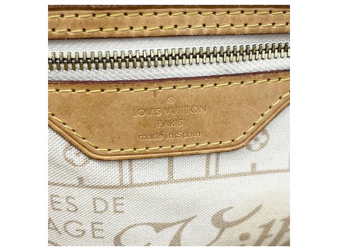 Louis Vuitton Damier Azur Neverfull MM Tote Bag - Ansicht 5