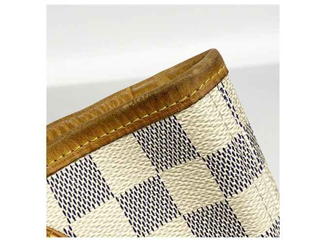 Louis Vuitton Damier Azur Neverfull MM Tote Bag - Ansicht 6