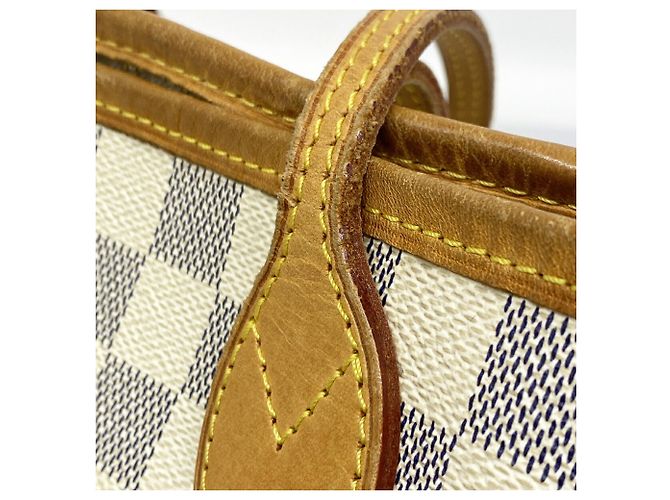 Louis Vuitton Damier Azur Neverfull MM Tote Bag - Ansicht 8
