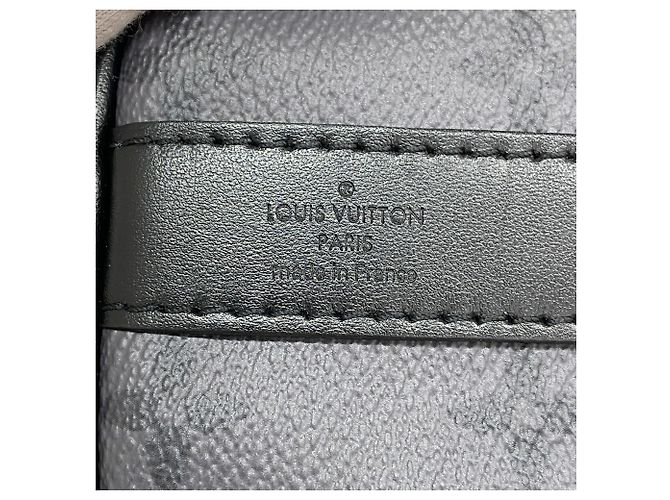 Sac à main Louis Vuitton Monogram Eclipse Keepall Bandoulière 25 - vue 5