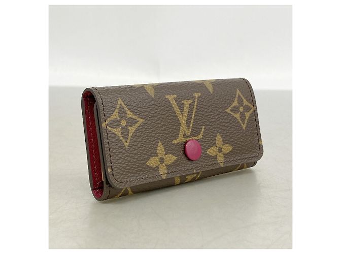 Portachiavi Louis Vuitton Fuchsia - vista 2