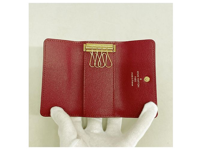 Portachiavi Louis Vuitton Fuchsia - vista 3