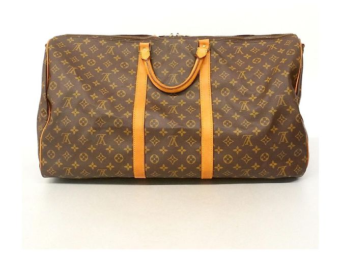 Louis Vuitton Boston Monogram Keepall Bandoulière 60 - vista 12