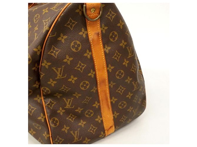Louis Vuitton Boston Monogram Keepall Bandoulière 60 - vista 9