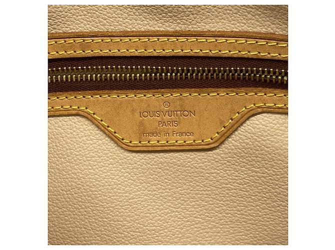 Borsa Tote Louis Vuitton Monogram Bucket GM M42236 Brown - vista 5