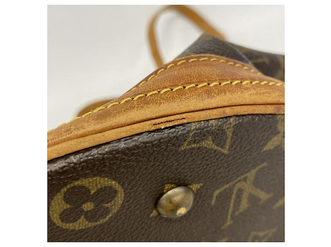 Borsa Tote Louis Vuitton Monogram Bucket GM M42236 Brown - vista 6