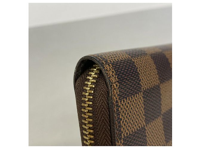 Louis Vuitton Damier Zippy Wallet N60015 Ebene Long - vista 7