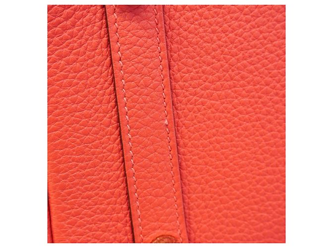 Hermès Borsa Hermes Birkin 25 in Rouge Pivoine - vista 10