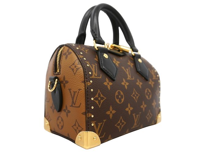 Louis Vuitton Monogram Reverse Speedy Trunk 20 Handtasche - Ansicht 2