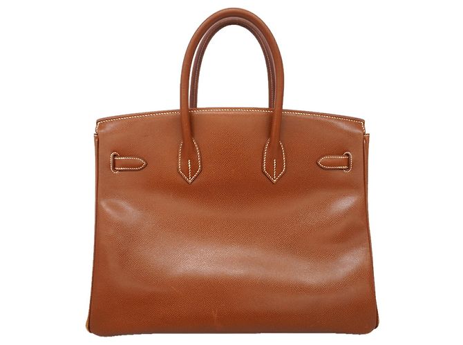 Hermès Bolso Hermes Birkin 35 en Noisette - vista 12