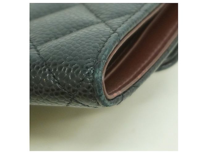 Portafoglio tri-fold Chanel nero - vista 5