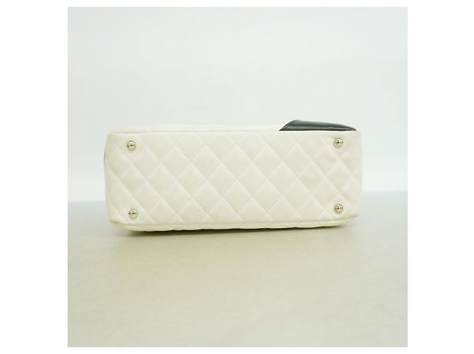 Borsa a Spalla Chanel Cambon in Pelle di Agnello - vista 3