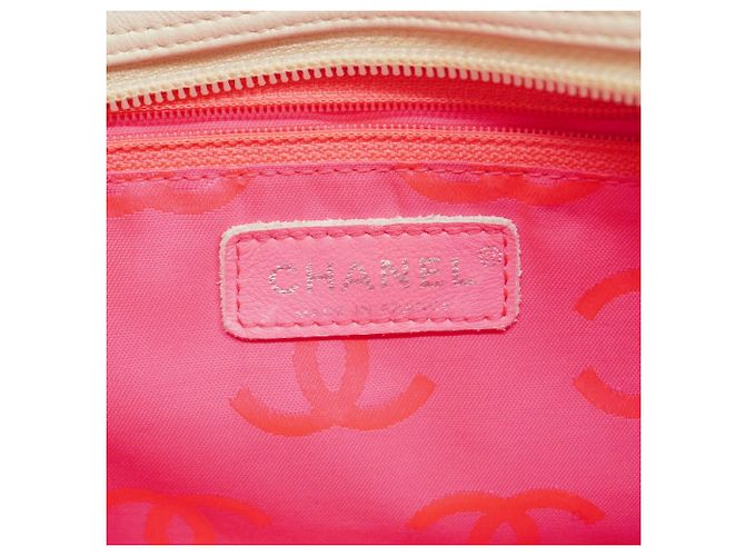 Borsa a Spalla Chanel Cambon in Pelle di Agnello - vista 5