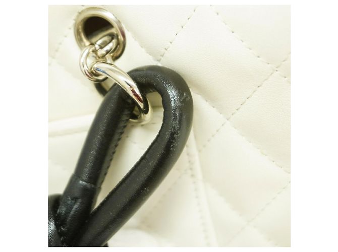 Borsa a Spalla Chanel Cambon in Pelle di Agnello - vista 8