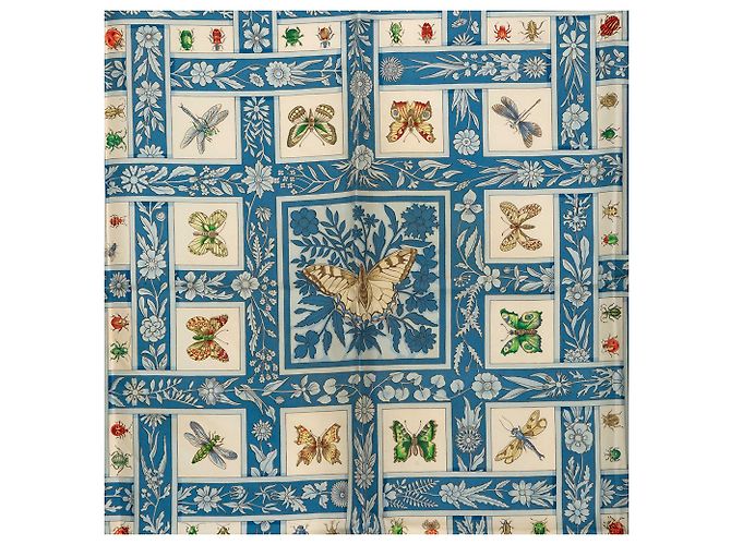 Hermès Blue Les Joyaux De L'Été Seidentuch 90 - Ansicht 2