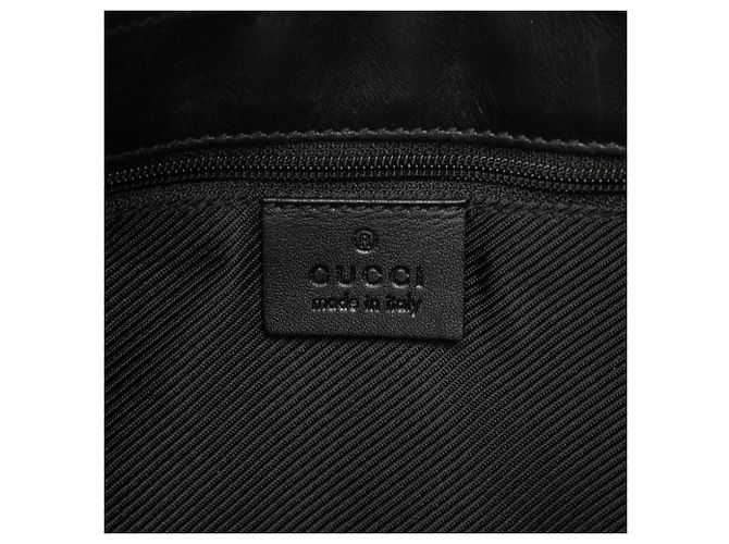 Gucci Borsa a tracolla Jackie in tela GG nera - vista 5