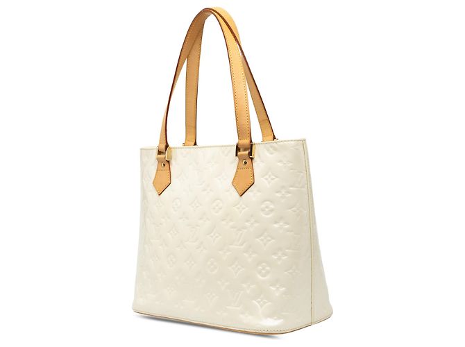 Louis Vuitton White Monogram Vernis Houston - view 2