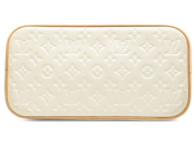 Louis Vuitton White Monogram Vernis Houston - view 3
