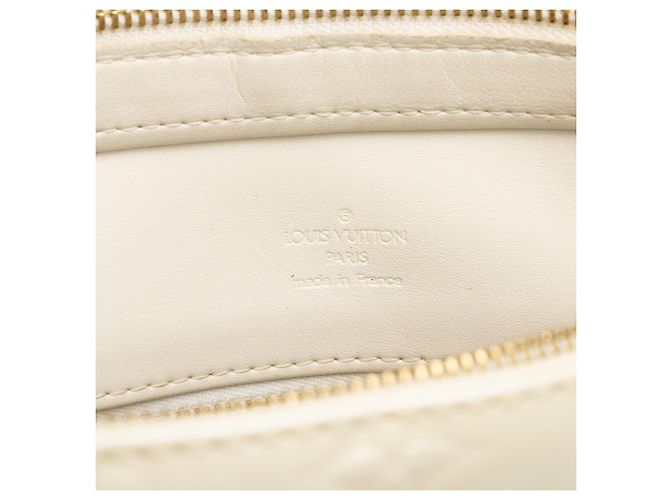 Louis Vuitton White Monogram Vernis Houston - view 5