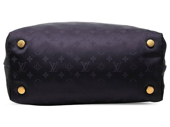 Louis Vuitton Blue Monogram Nylon Desire Lockit Vertical MM - Ansicht 3