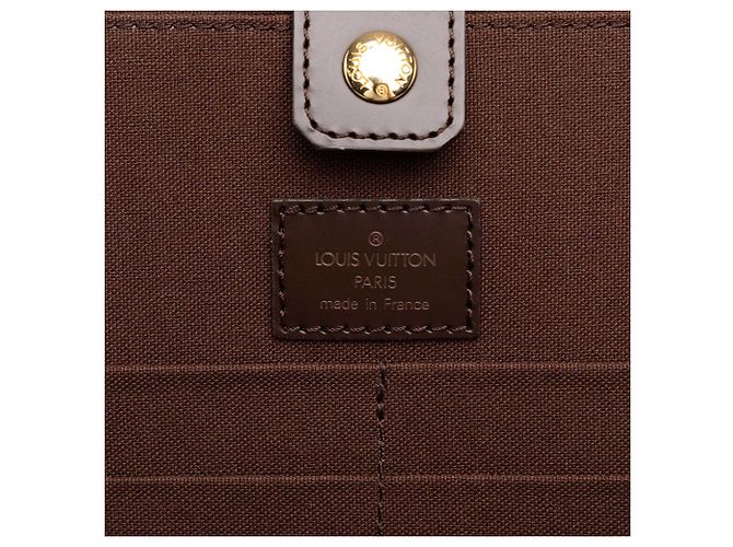 Louis Vuitton Brown Damier Ebene Porte Ordinateur Sabana - vista 5