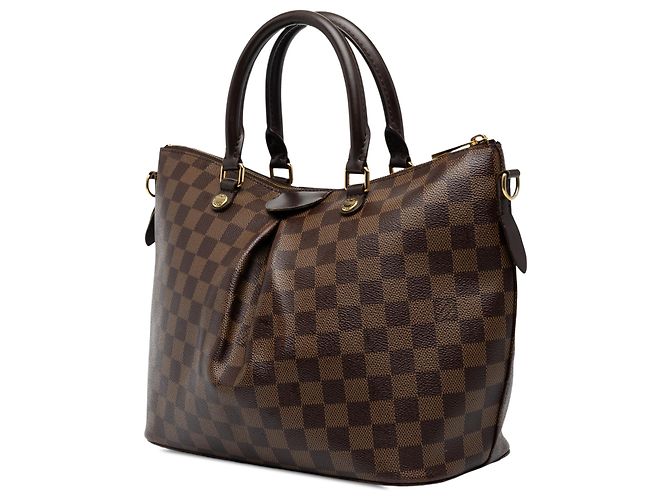 Louis Vuitton Brown Damier Ebene Siena MM - vista 2