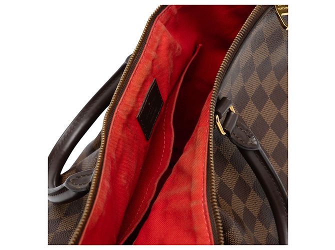 Louis Vuitton Brown Damier Ebene Siena MM - vista 6