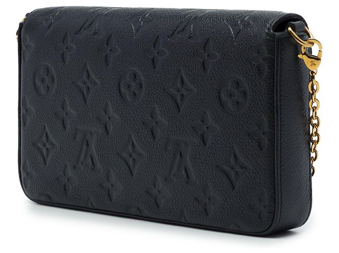 Pochette Félicie Louis Vuitton Black Monogram Empreinte Pochette Felicie - vista 2