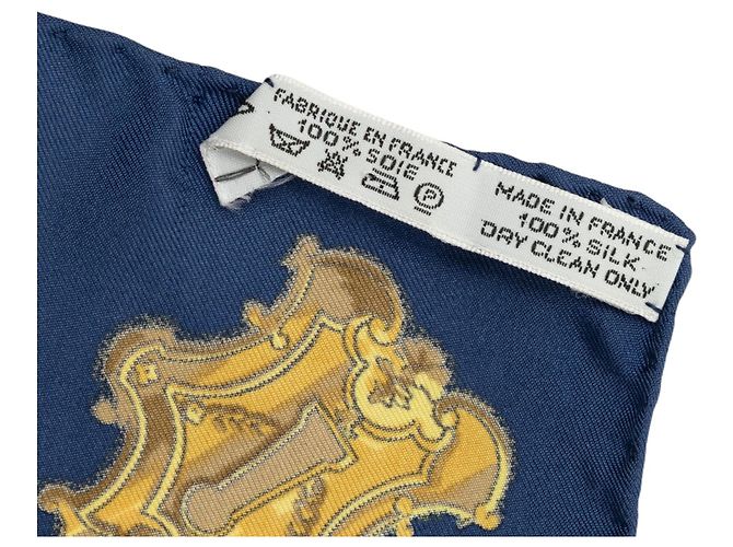 Hermès White Les Cles Seidentuch 90 - Ansicht 3