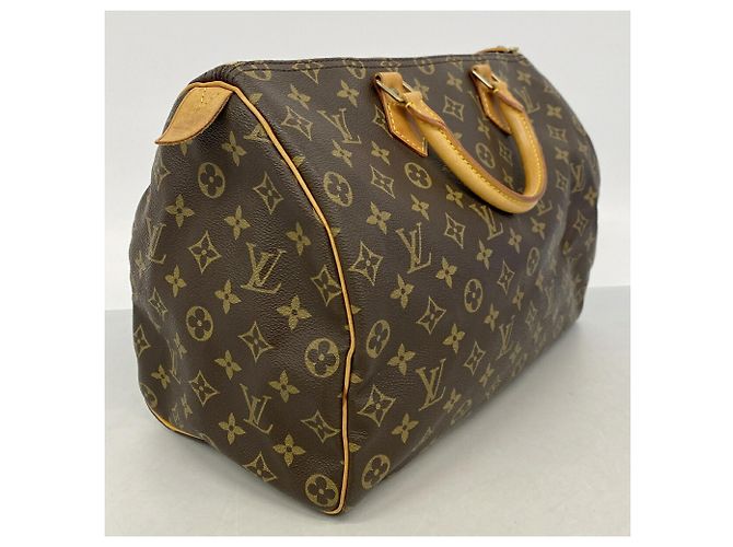 Sac à main Louis Vuitton Monogram Speedy 35 - vue 2