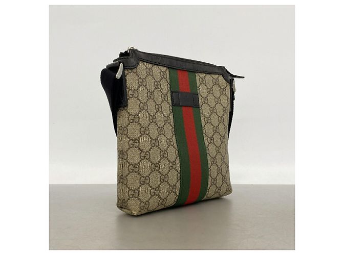 Borsa a tracolla Gucci GG Supreme Sherry Line - vista 2