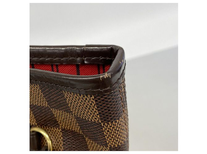 Borsa Tote Louis Vuitton Damier Neverfull MM - vista 7