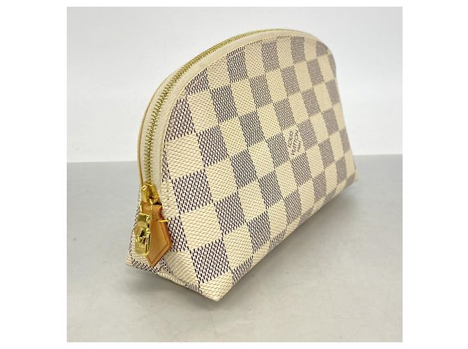 Borsa Louis Vuitton Damier Azur Pochette Tic PM - vista 2
