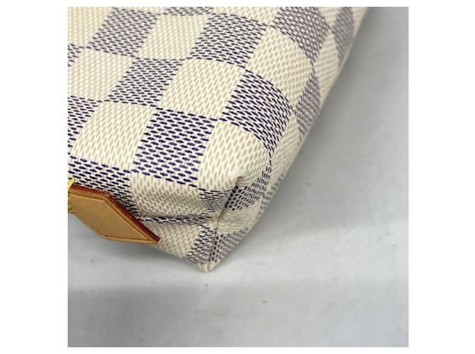 Borsa Louis Vuitton Damier Azur Pochette Tic PM - vista 6