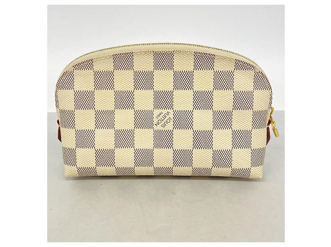 Borsa Louis Vuitton Damier Azur Pochette Tic PM - vista 8