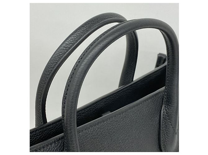 Sac cabas Gucci en cuir noir - vue 8