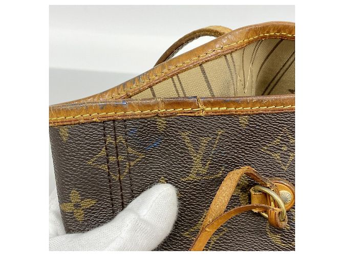 Borsa Tote Louis Vuitton Monogram Neverfull MM - vista 7