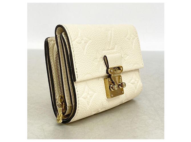 Portafoglio Louis Vuitton Monogram Empreinte Cream Tri-fold - vista 2
